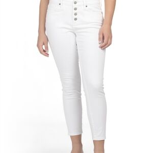 NWT NYDJ Women's White High-Waisted Jeans